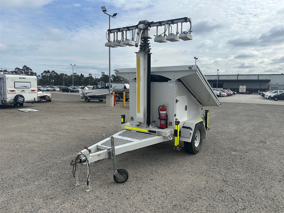2019 Lighting Towers Australia Box Single Light Tower Trailer Auction ...