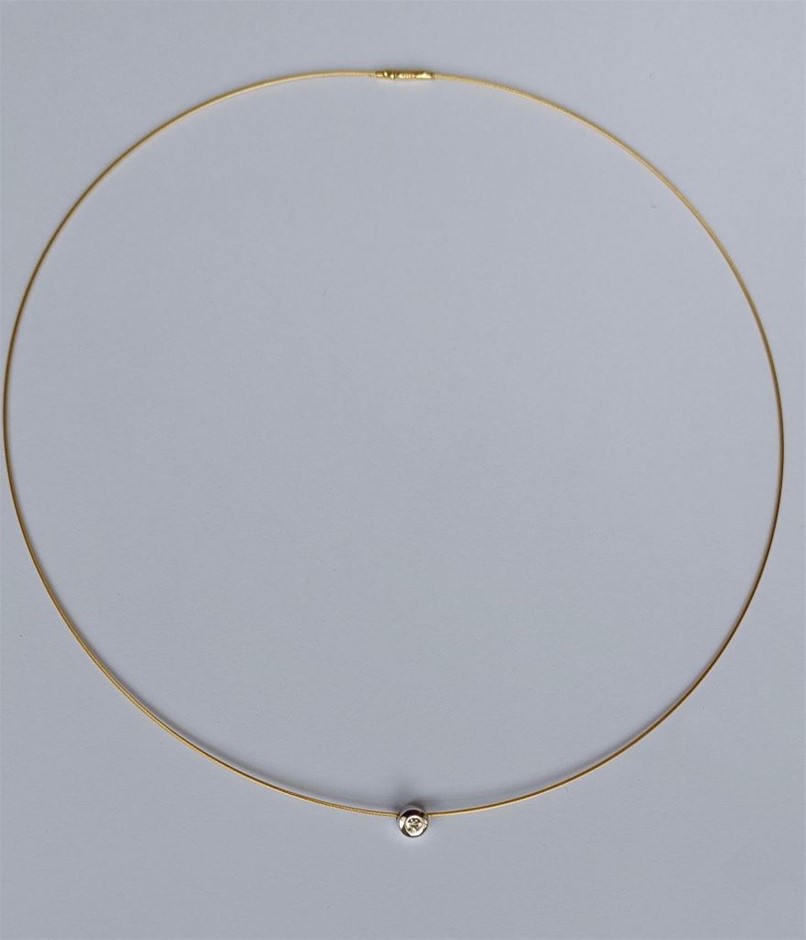 18ct Cable With Dia