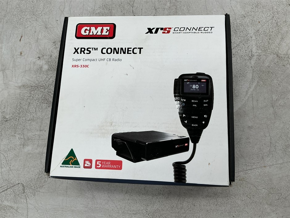 <p>GME XRS-330C Super Compact UHF CB Radio</p>