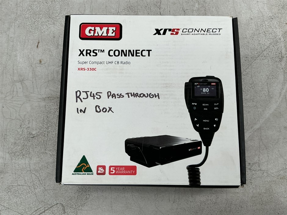 <p>GME XRS-330C Super Compact UHF CB Radio</p>