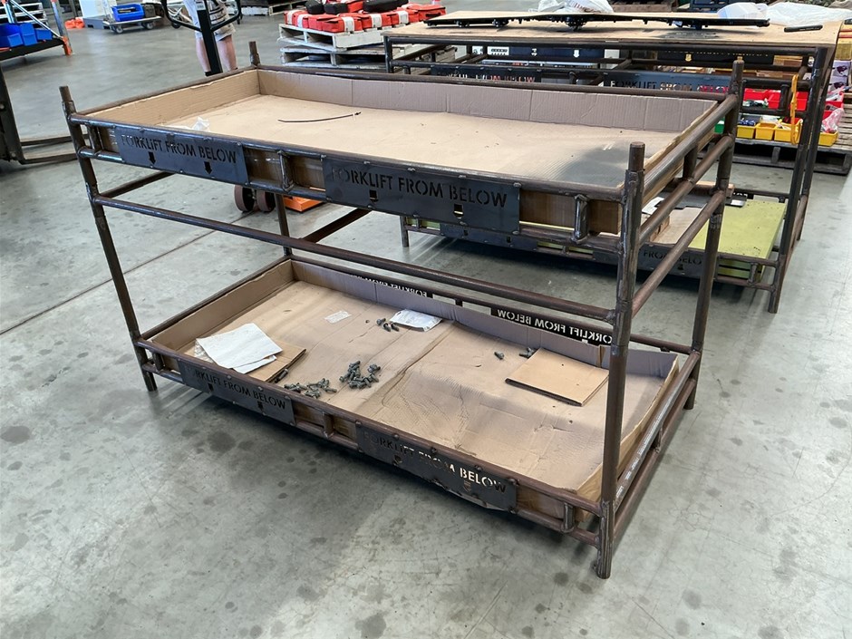 Stackable Storage Cages x 2