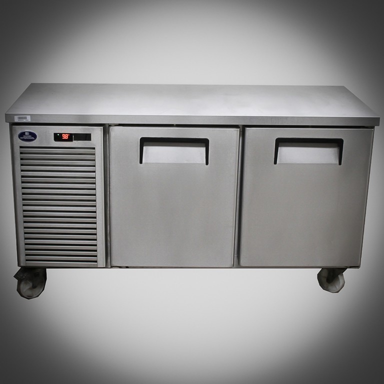 Sandern Intercool Under Counter Two Solid Door Fridge