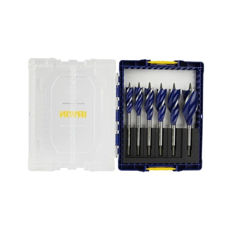 IRWIN 16-32mm 6 Piece Speedbor Auger Drill Bit Kit. N.B. Minor use.