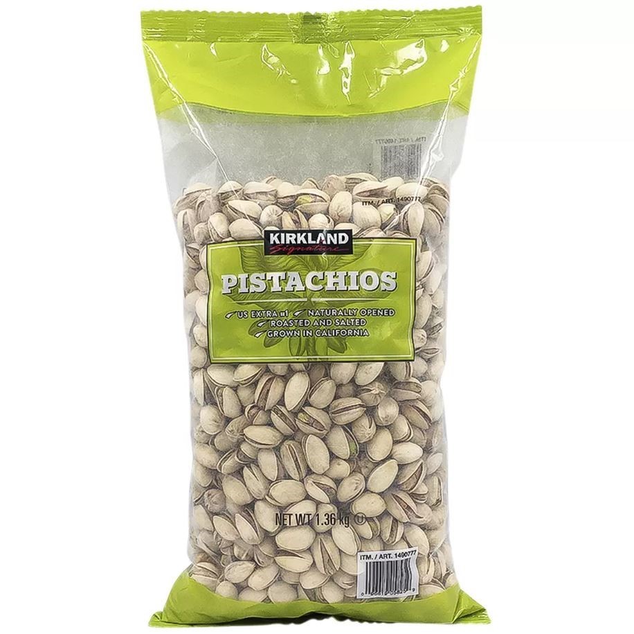 2 x SIGNATURE Pistachios, 1.36kg. N.B: Damaged packaging.