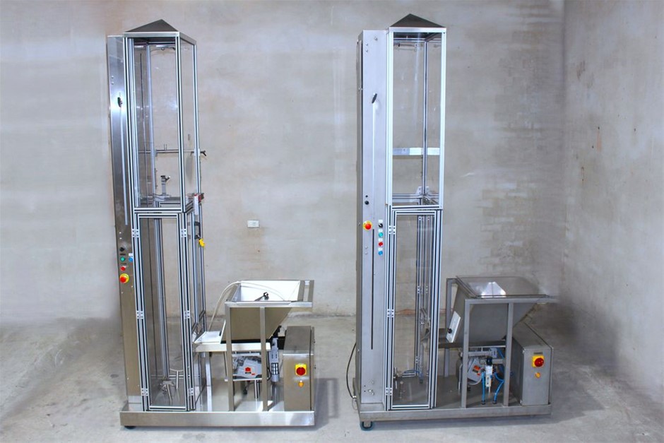 Two Tablet Bucket Elevators with Vibratory Feeders Auction (0015 ...