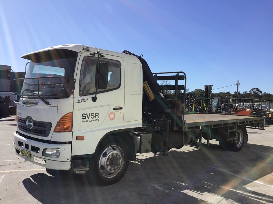  2006 Hino GD 4 x 2 Tray Body Truck – NSW Pickup