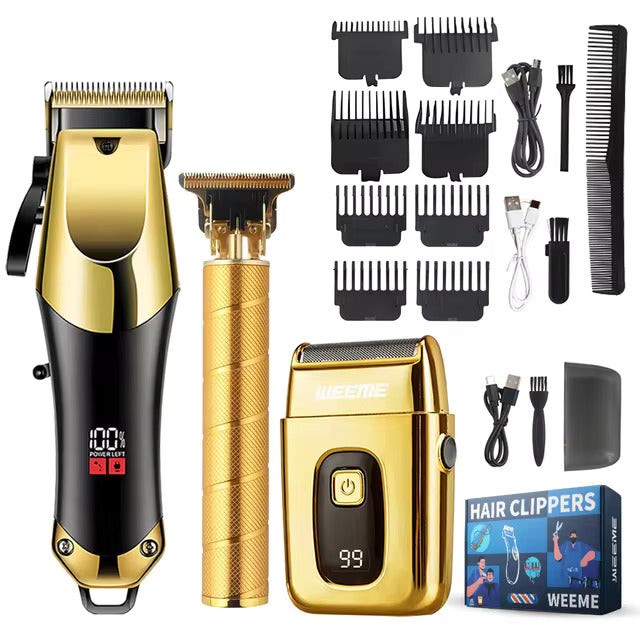 Premium Wireless Hair Trimmer for Men Body Groomer with USB Charging