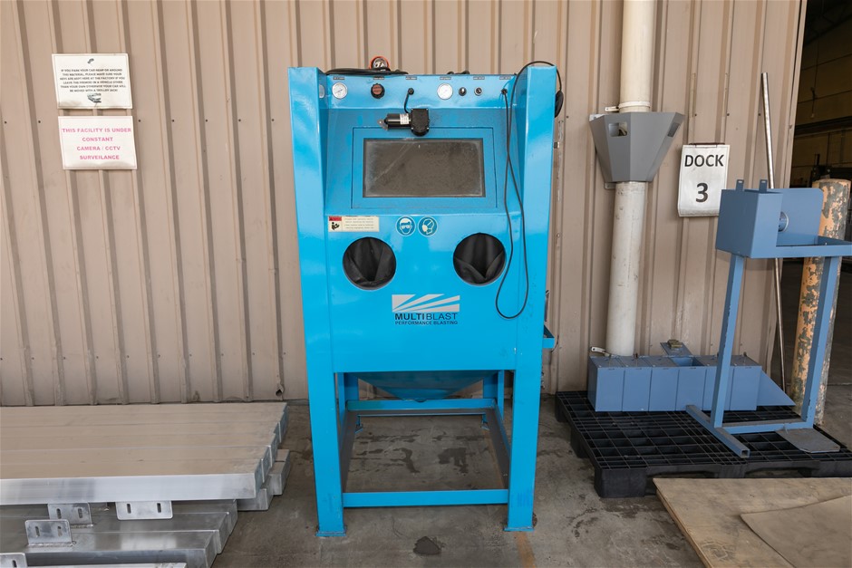 2023 Multiblast PRO900W Wet Grit Blasting Machine Auction (0016-5061445 ...