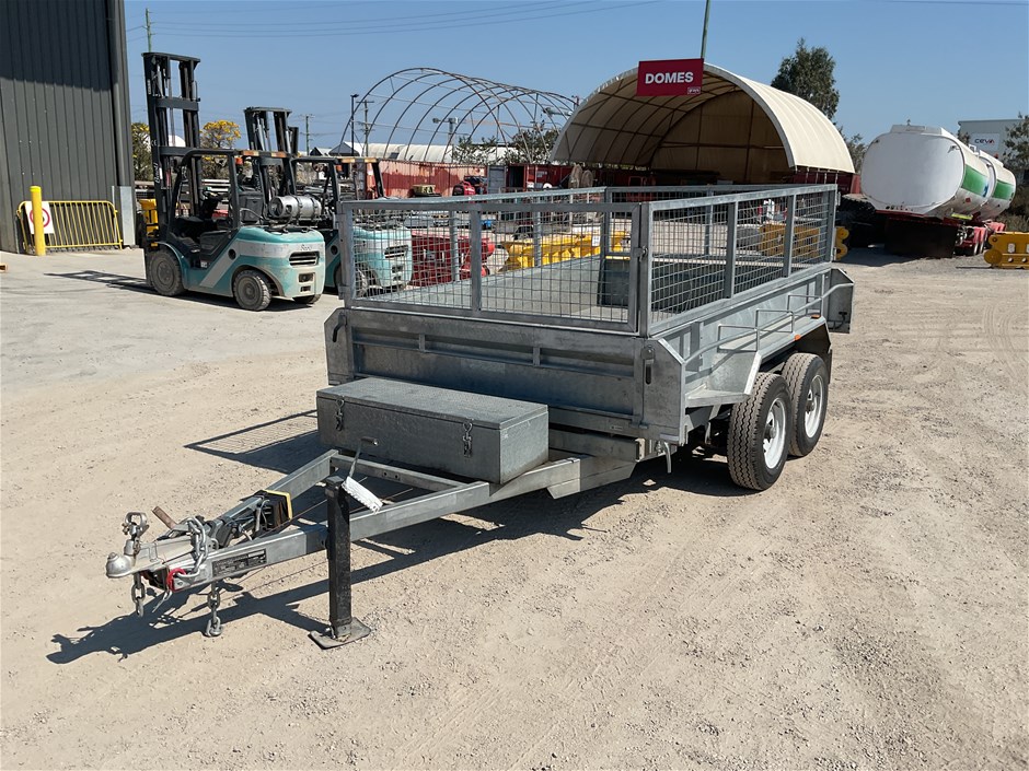 2022 Budjet Trail FT Tipping Tandem Box Trailer