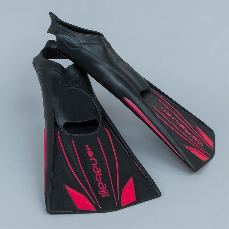 DECATHLON Adult and Kid's Rigid Long Swimming Fins, Size: 9-11 US,Topfins 9