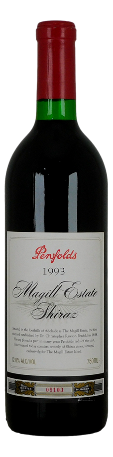 Penfolds Magill Estate Shiraz 1993 (1x 750mL), Barossa Valley.