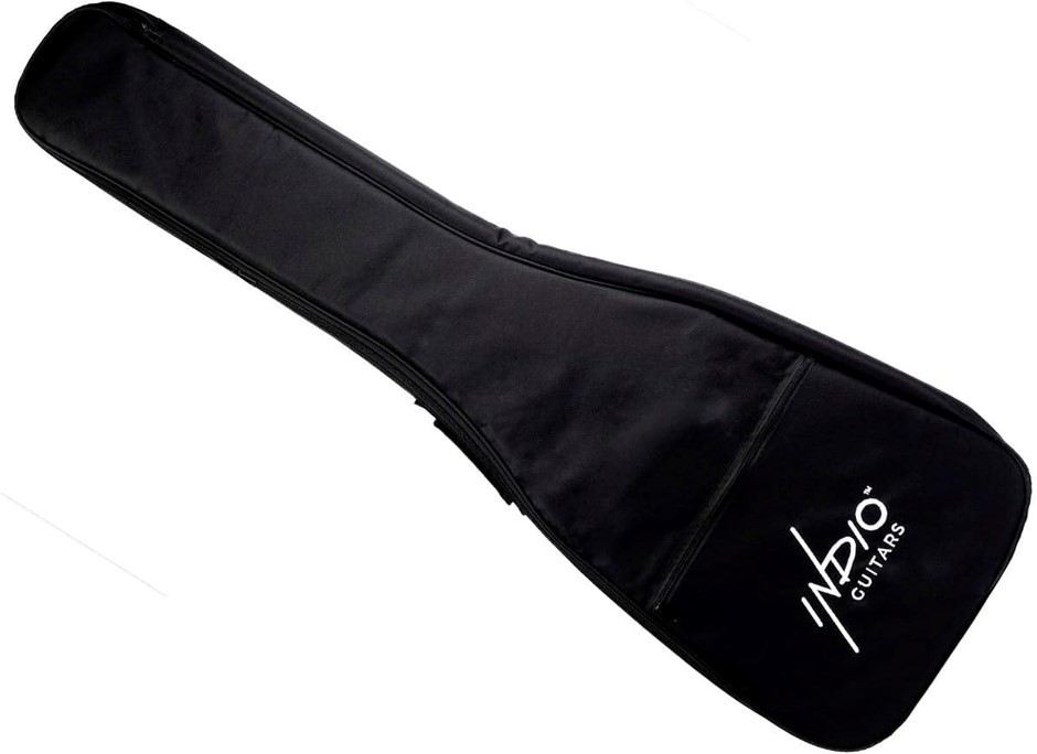 MONOPRICE Indio Heavy Duty Elecric Guitar Bag, Black. 6" x 14" .