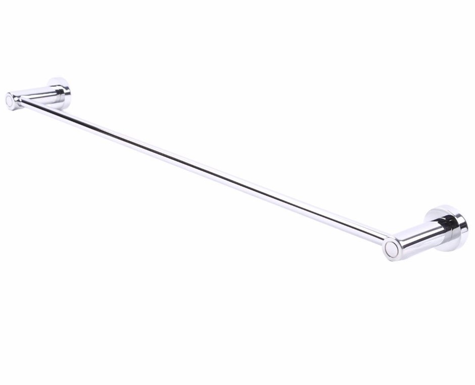 2 x MILENO Towel Bar 60cm, Chrome Finish.