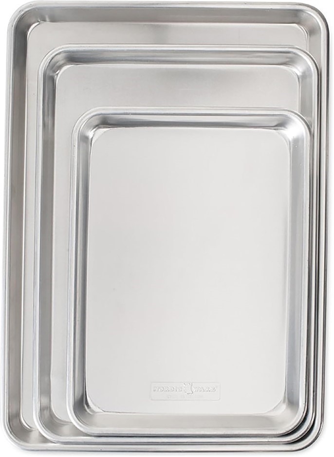 NORDIC WARE 3 Piece Baker's Delight Set, Aluminium.