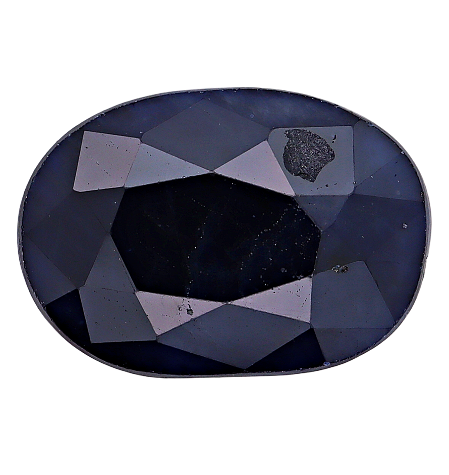 6.24 Carats Blue Sapphire