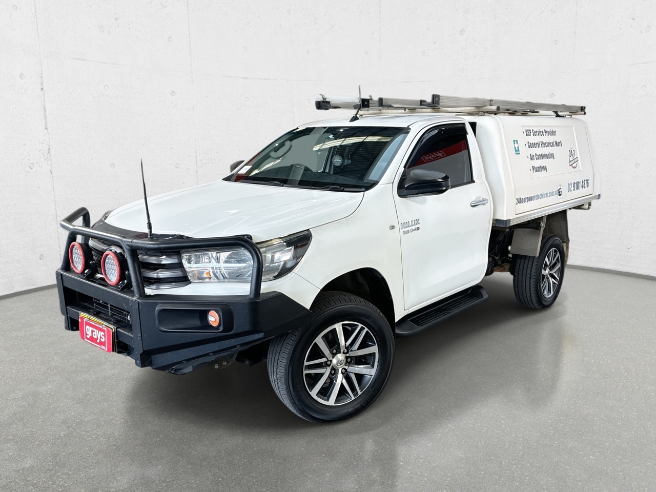 2015 Toyota Hilux 4x4 SR GUN126R Turbo Diesel Cab Chassis