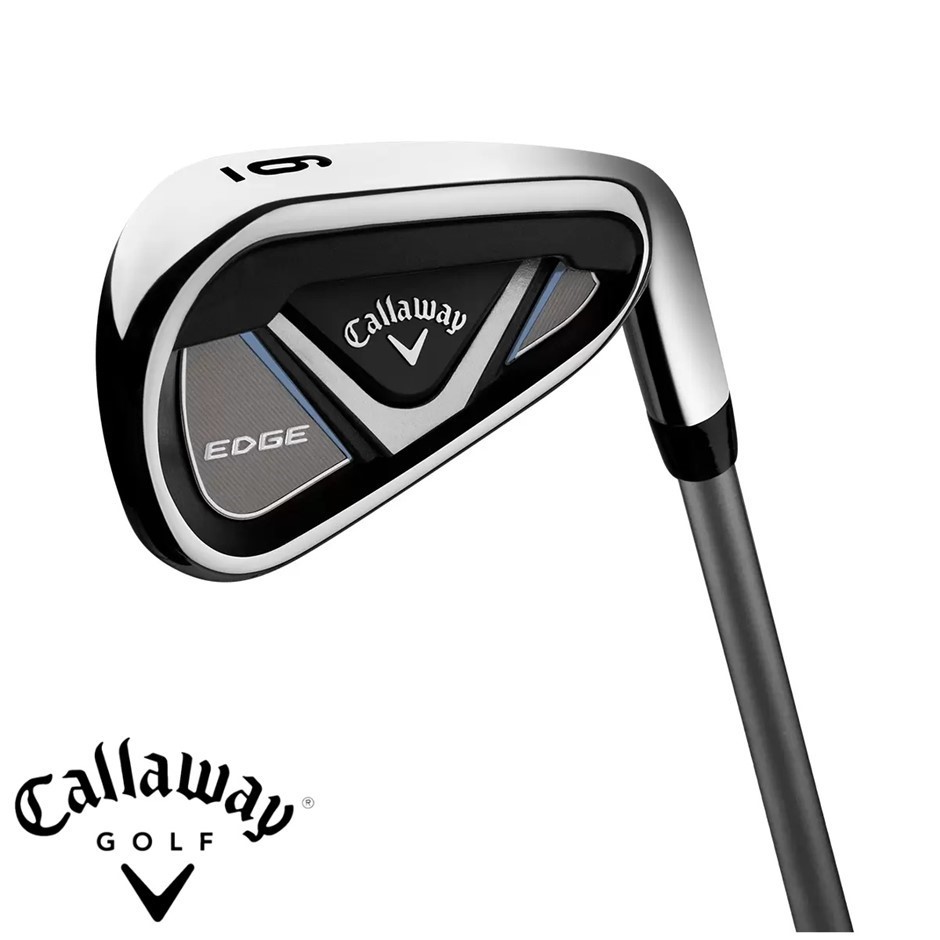CALLAWAY Edge Men's Right Handed Graphite Iron Golf Club, No. 6.