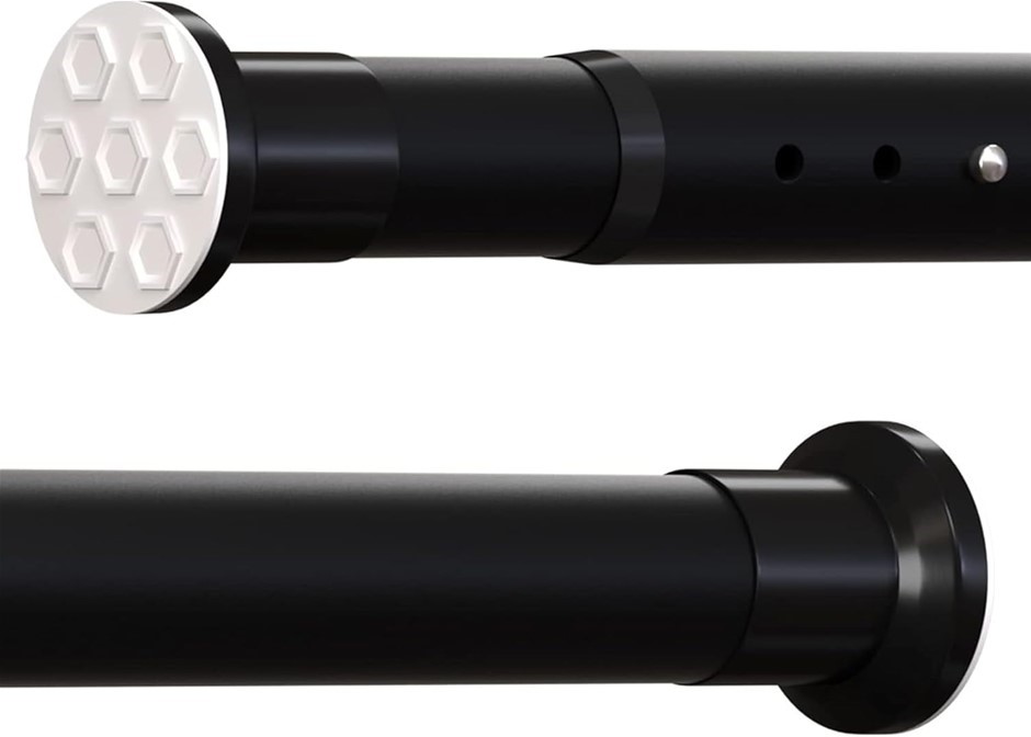 OXDIGI Room Divider Tension Curtain Rod Long / 141.7-161.4 inches Large No