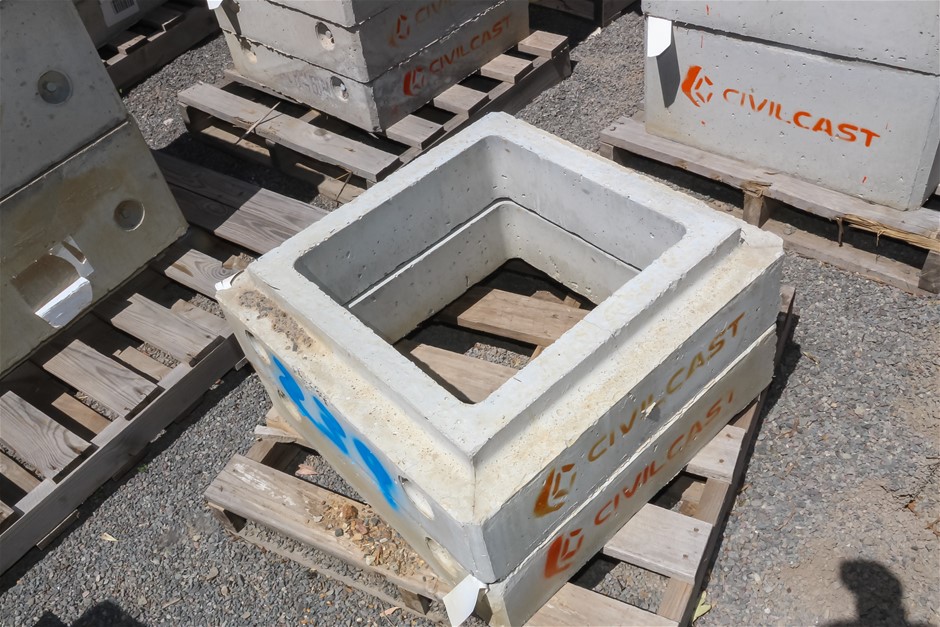 Precast Concrete Pit Raiser x2