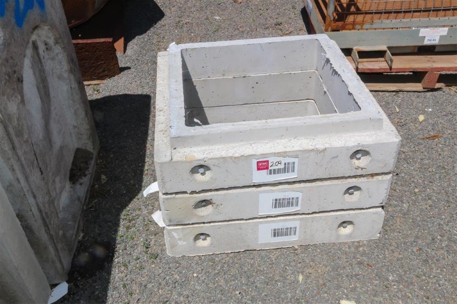 Precast Concrete Pit Raiser x3