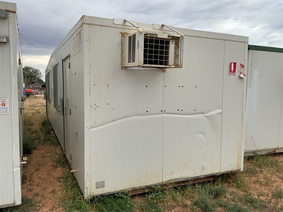 Steel Clad 12m x 3m Transportable Office Shell
