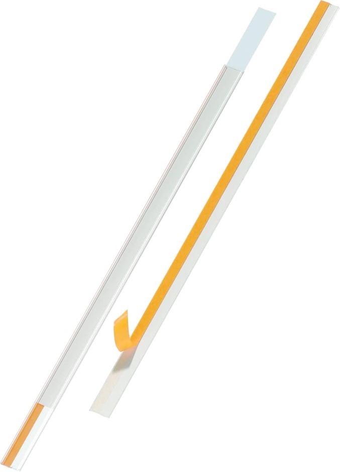 2 x Pack of 25 DURABLE SCANFIX Self-Adhesive Scannable EPOS Ticket Holder S