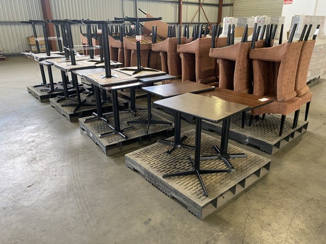 Qty of Cafe Table & Chairs