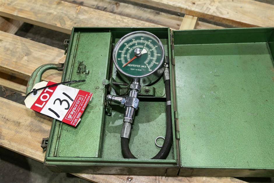 Diesel tester Mark 2 Engine Compression Kit in Steel Case