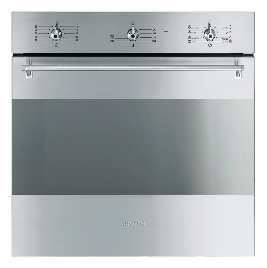 Smeg 60cm Stainless Steel Electric Wall Oven (SFA304X) Auction