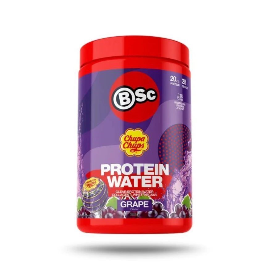 BODY SCIENCE BSC Chupa Chups Protein Powder Water, Grape Flavour, 700g.
