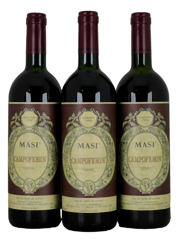 Masi Campofiorin 1994 (3x 750mL), Italy.