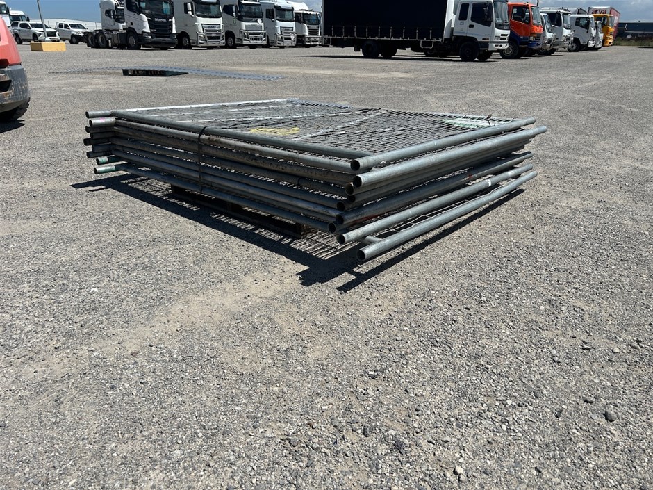 9 x Temporary Fencing Panels Auction (0002-3036090) | Grays Australia