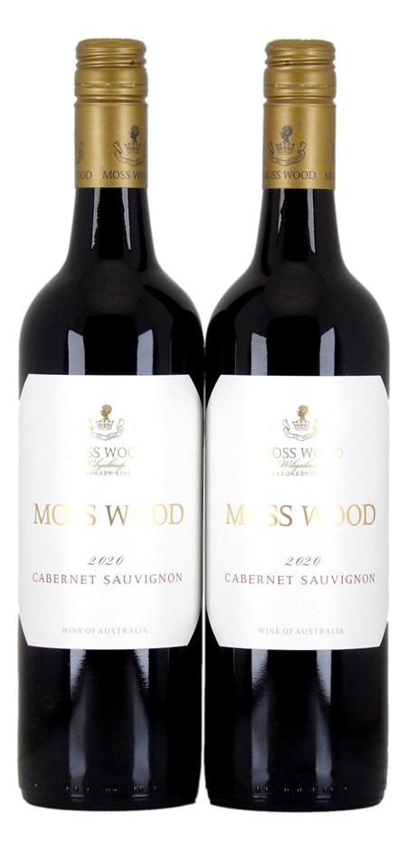 Moss Wood Cab Sav 2020 (2x 750mL), Margaret River .