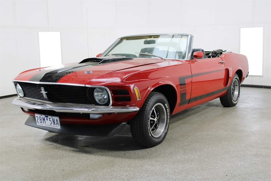 1970 Ford Mustang Import Automatic Convertible Auction (0001-20086439 ...