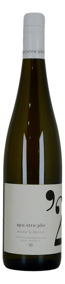 Apostrophe Stones Throw Ries Gewurtz Blanc (5x 750mL) SA
