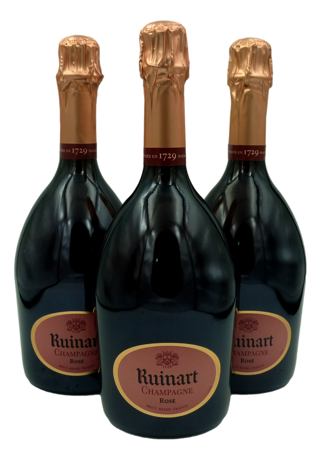 Ruinart Champagne Rose NV (3x 750mL), Reims, France