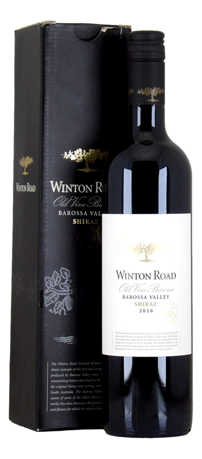 Winton Road Old Vine Shiraz 2016 (1x 750mL), Barossa.