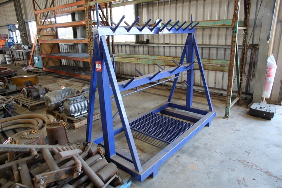 Dual Sided Lifting Sling Rack Auction (0175-5061370) | Grays Australia