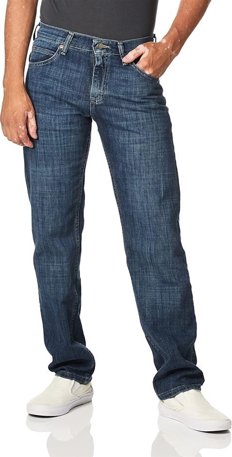LEE Men's Regular Straight Jean, Size 42x34, Lenox, 102008983.