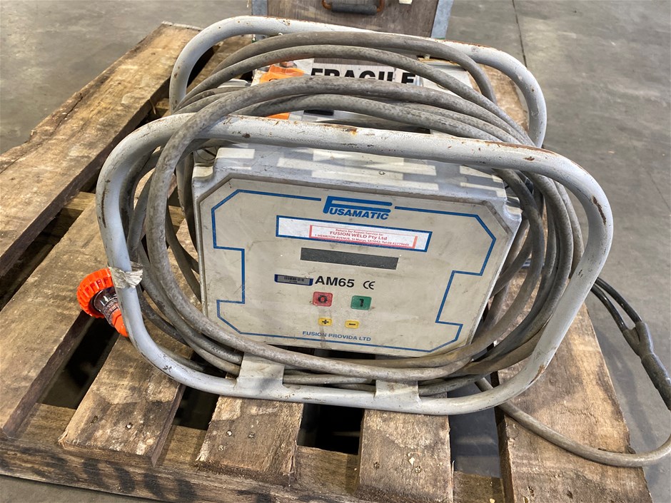 Fusamatic AM65 Pipe Welder Controller Auction (0018-8021531) | Grays ...