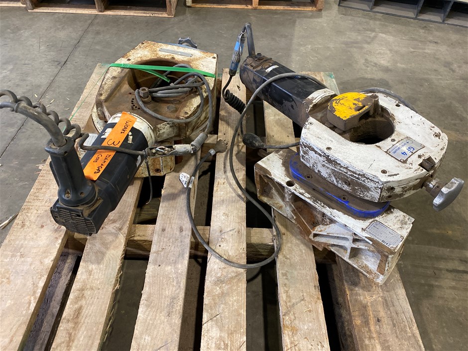 Electric George Fischer Pipe Cutters x2