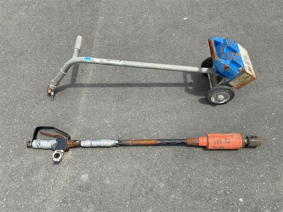 Pneumatic Floor Scabblers x 2