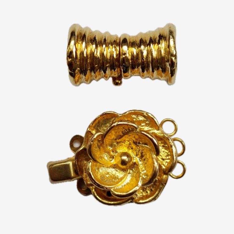 Pearl String End Clasp