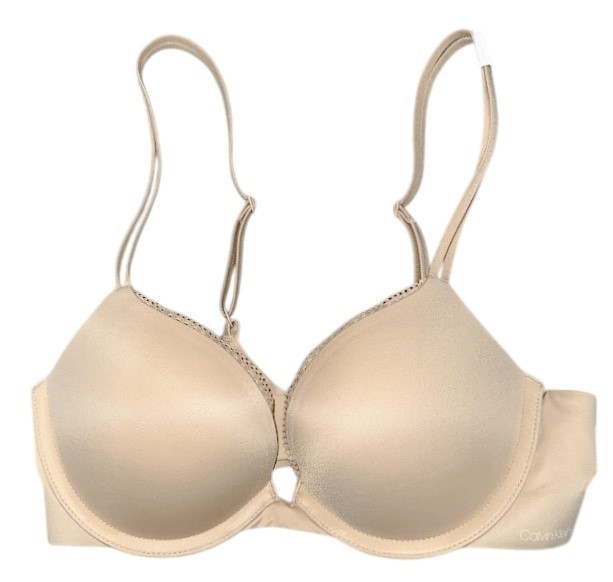 CALVIN KLEIN LIQUID TOUCH PUSH UP PLUNGE BARE, SIZE 30C