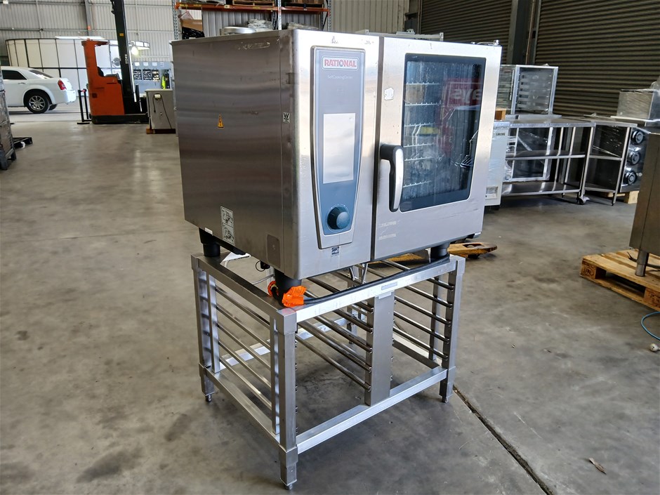 Rational Self Cooking Combi Oven with stand Auction (0004-5061616 ...