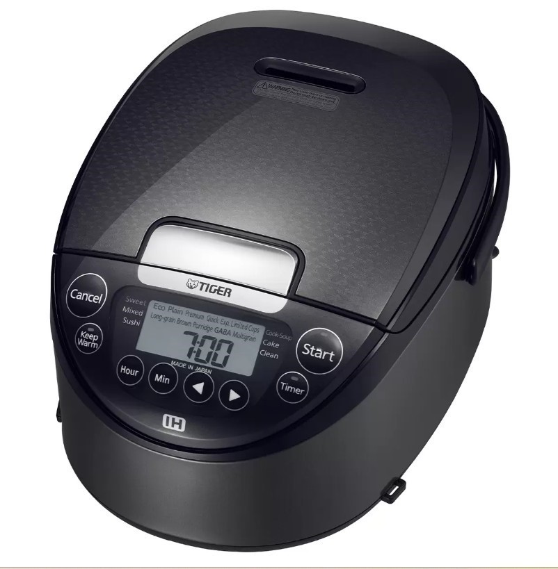 TIGER Induction Heating Rice Cooker, 10 cup, JPW-G18A.