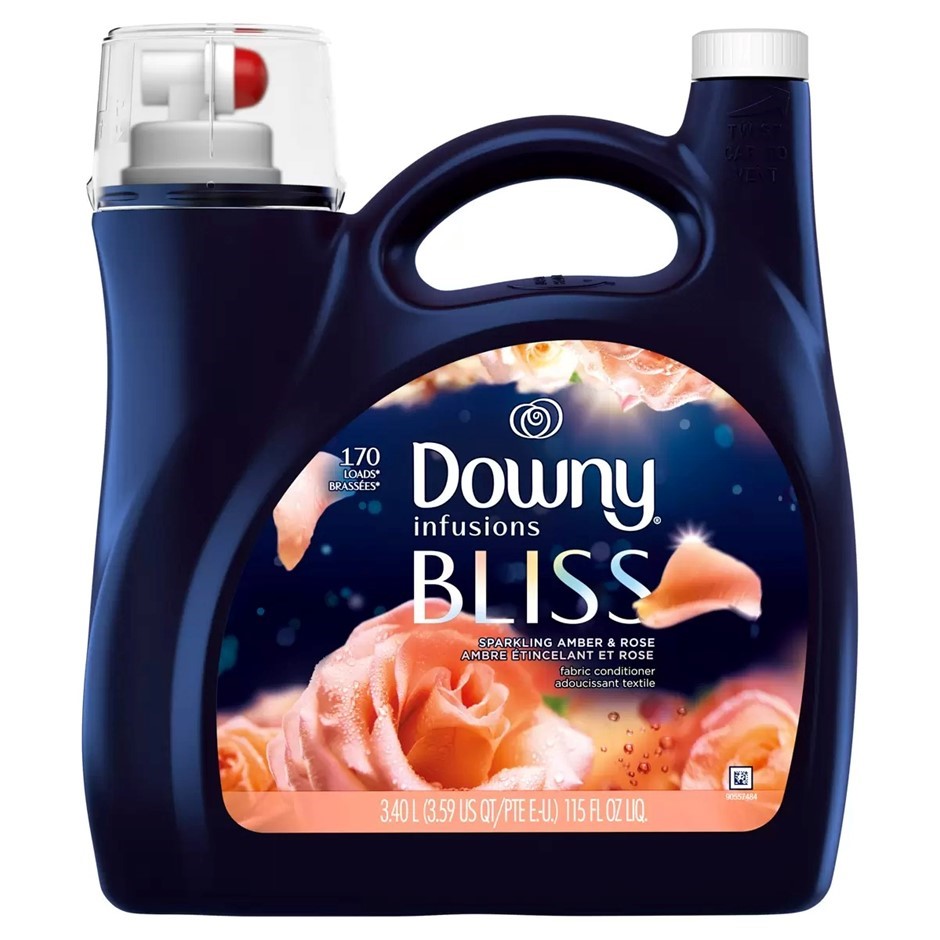 DOWNY Infusions Bliss Fabric Softener, 3.4L.