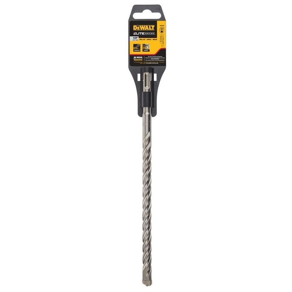 DeWalt DW5538 1/2" x 8" x 10-1/2" Solid Rock Carbide SDS-Plus Bit