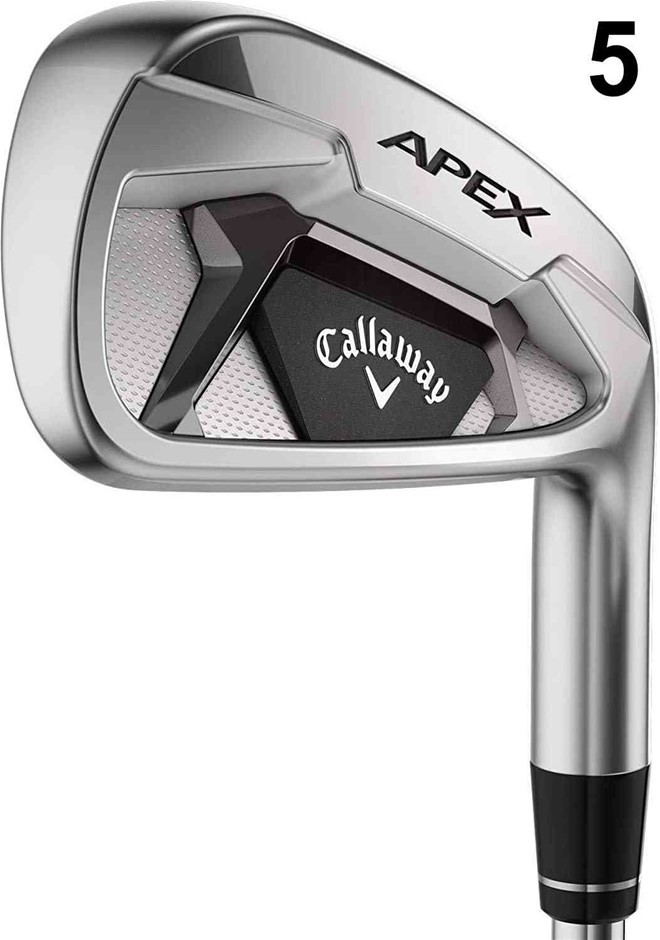 CALLAWAY Golf 2021 Apex Individual Iron (Right-Handed, Graphite, Regular, 5