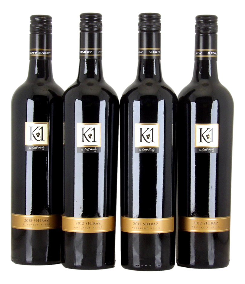 Geoff Hardy K1 Shiraz Shiraz 2012 (4x 750mL), Adelaide Hills